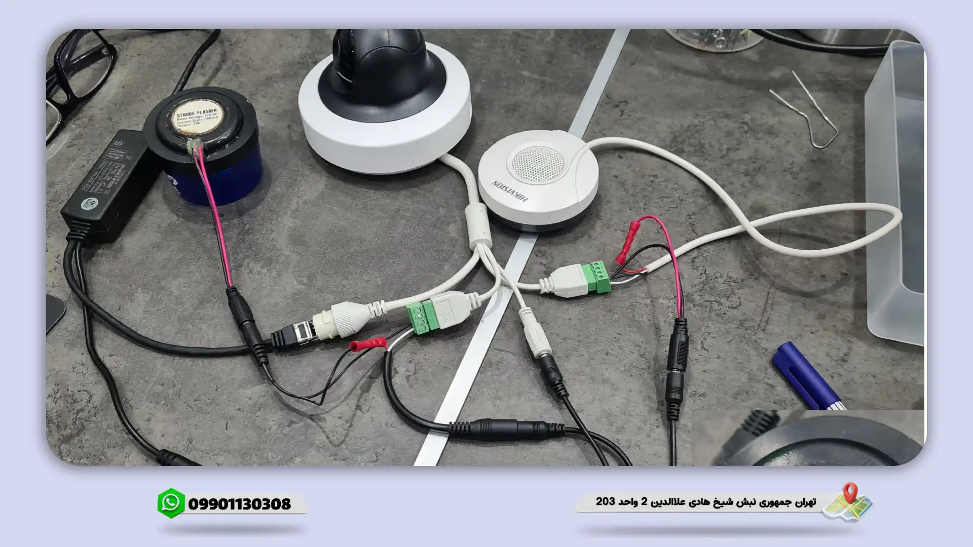 قدم اول در اتصال دوربین مداربسته به دزدگیر، اتصال خروجی دوربین به زون دزدگیر اماکن است.